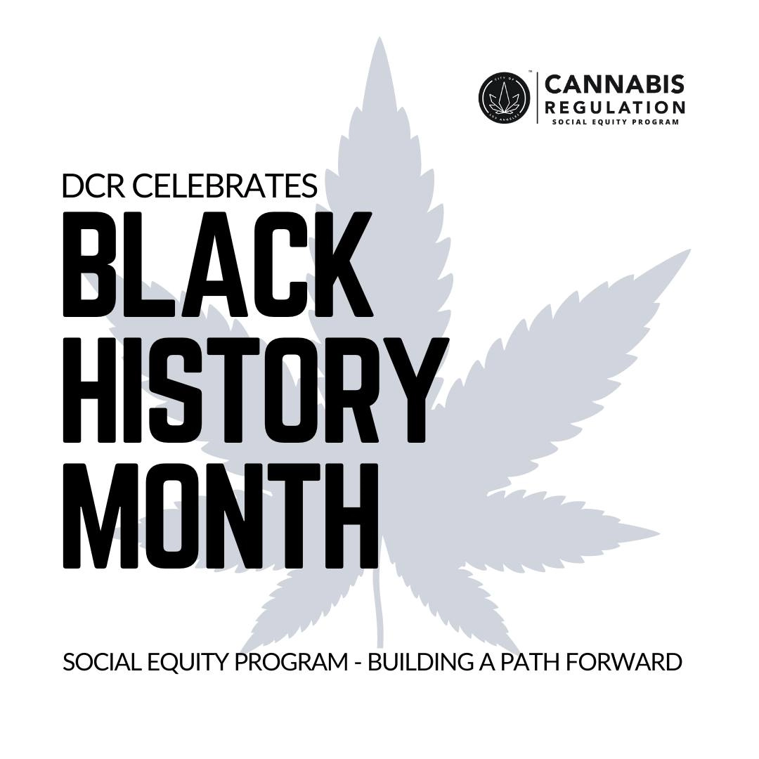 DCR Celebrates Black History Month | Social Equity Program - Building a Path Forward