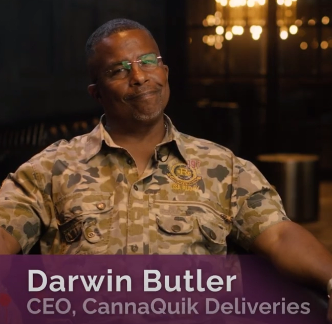 Darwin Butler CEO CannaQuik Deliveries