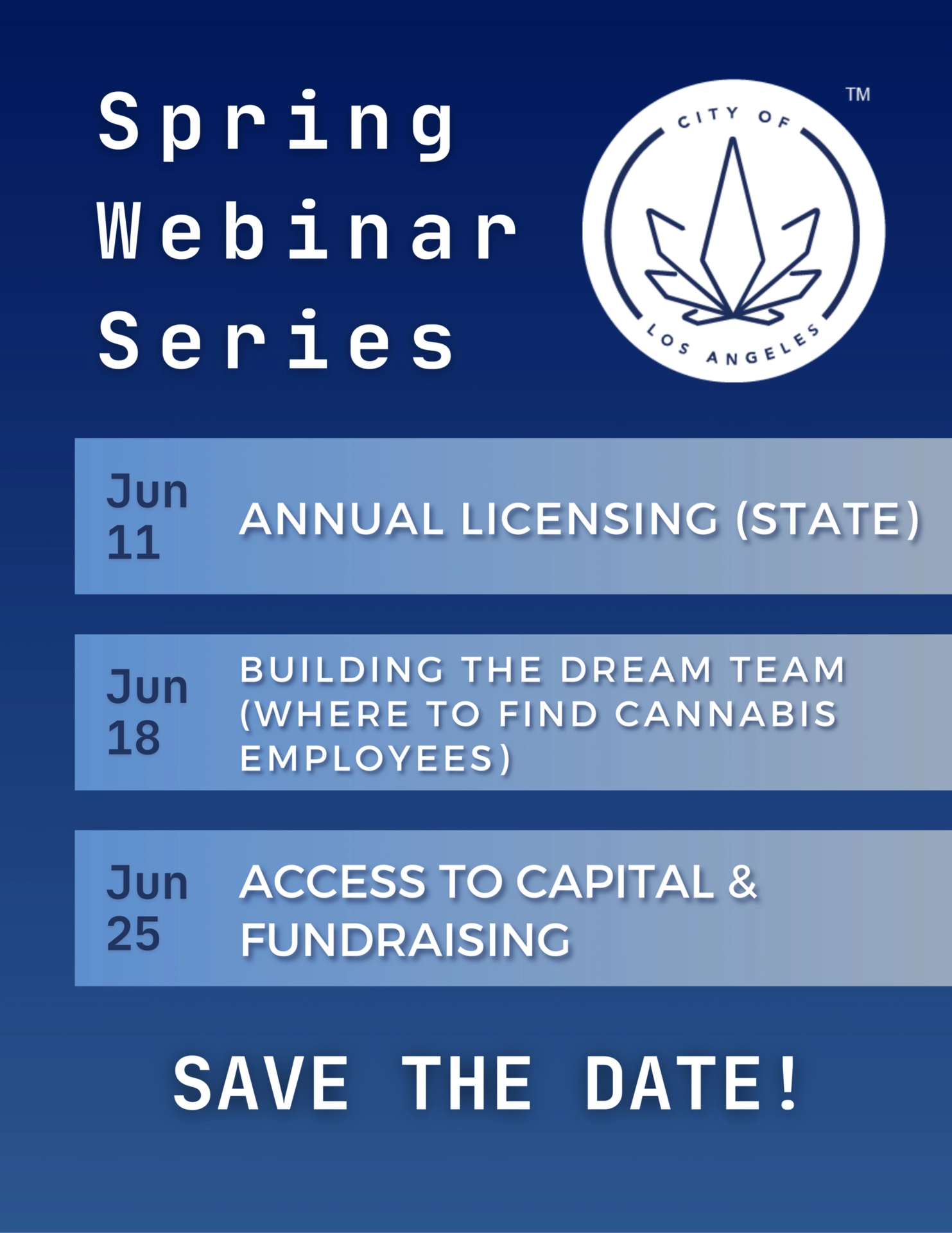 Spring Webinar Series June 2024