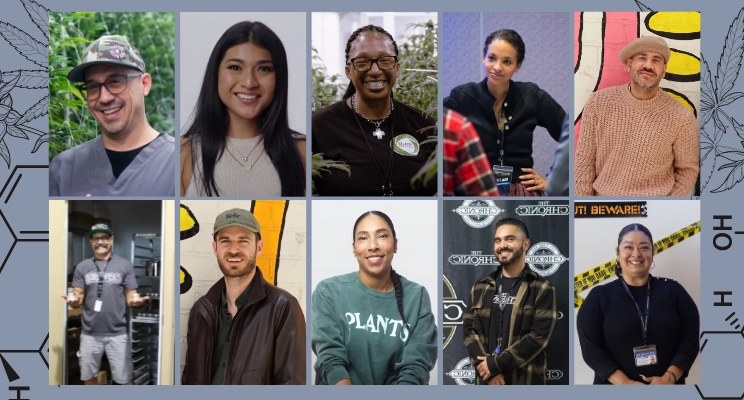 photo collage of cannabis business owners
