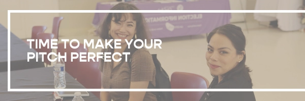 Time to Make Your Pitch Perfect