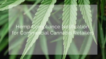 Hemp Compliance Notification