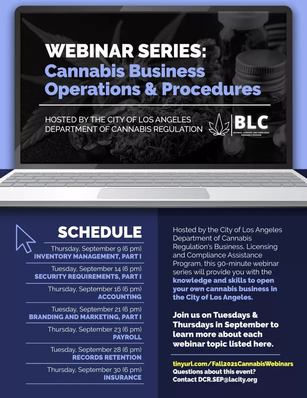 BLC Webinar Series Flyer