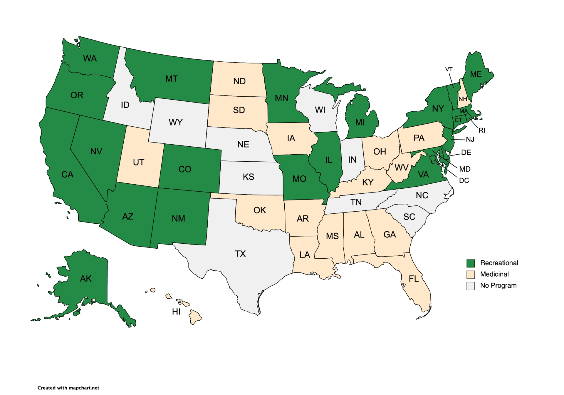 Cannabis Legalization Expansion Infographic