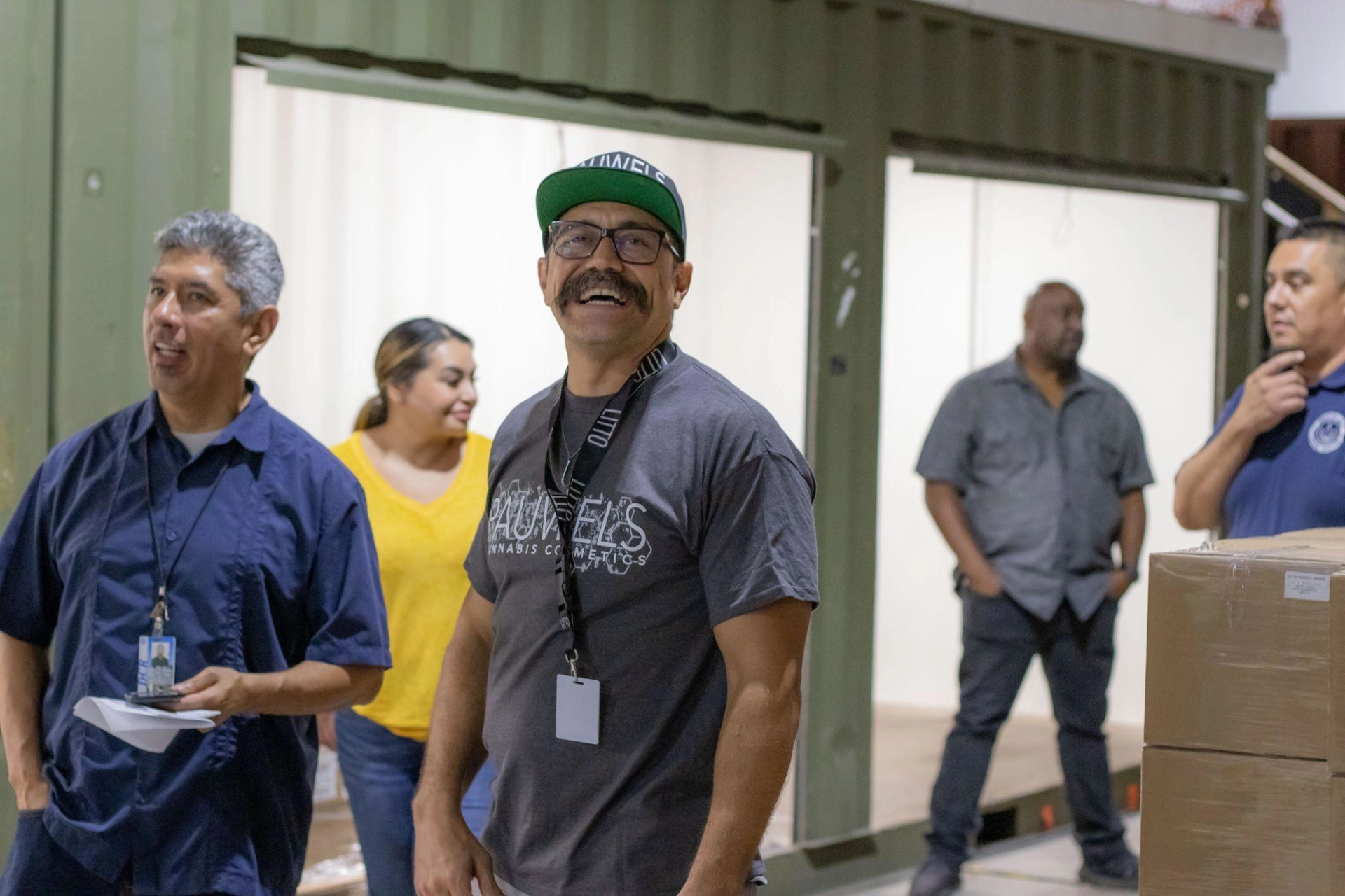 David Pauwels is joined by DCR’s Social Equity Program team for a tour of the Sun Valley facility.
