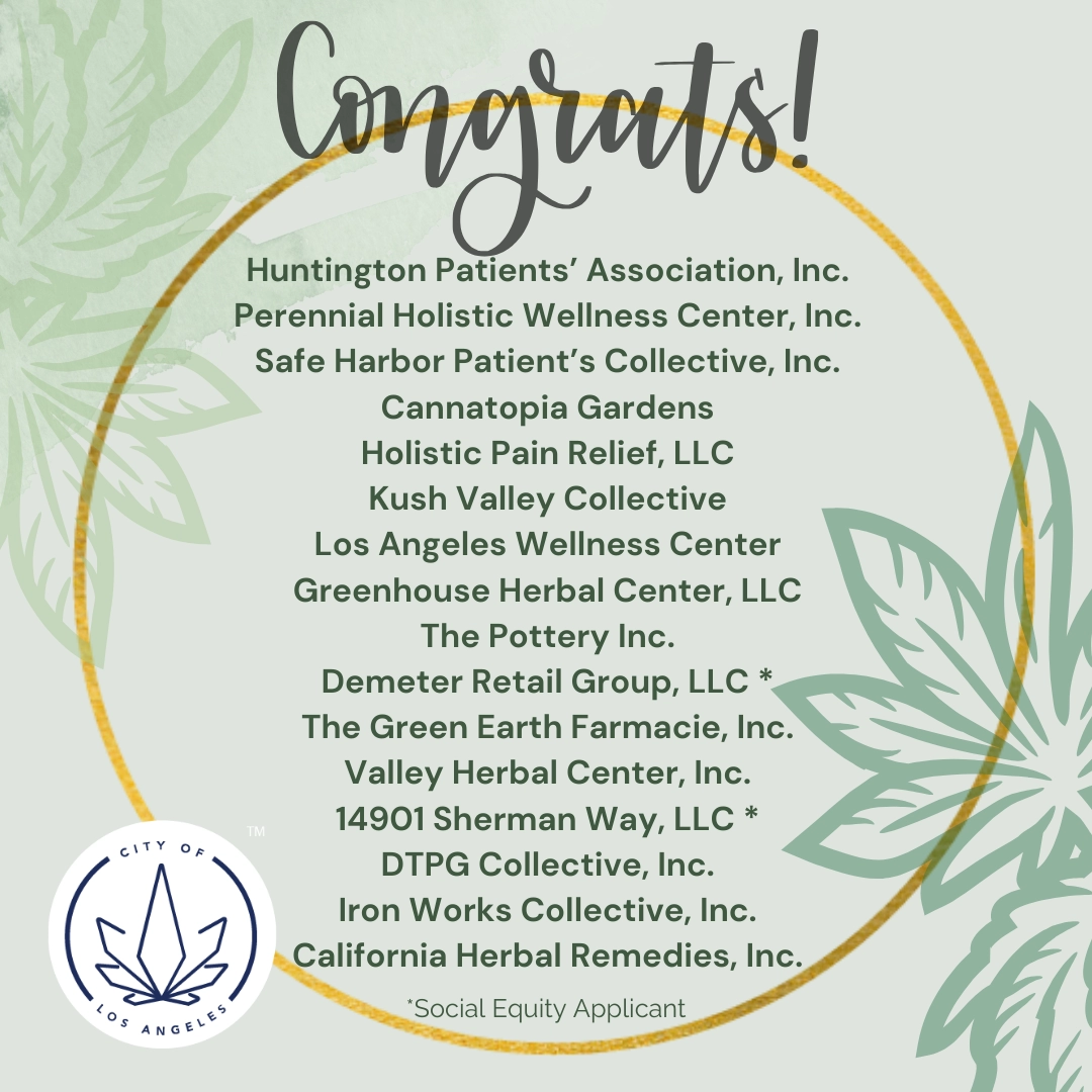 list of all first annual licensees