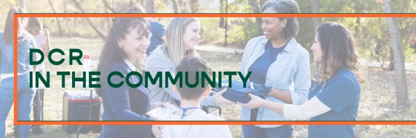 DCR IN THE COMMUNITY BANNER