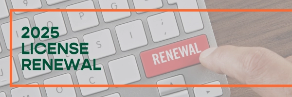 2025 License Renewal