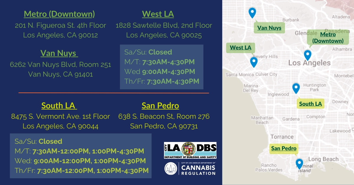 LADBS Development Services locations