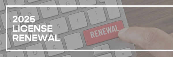 2025 License Renewal