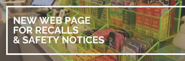 New Web Page for Recalls and Safety Notices