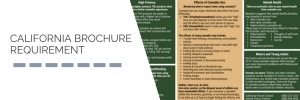 Image of a brochure. California Brochure Requirement