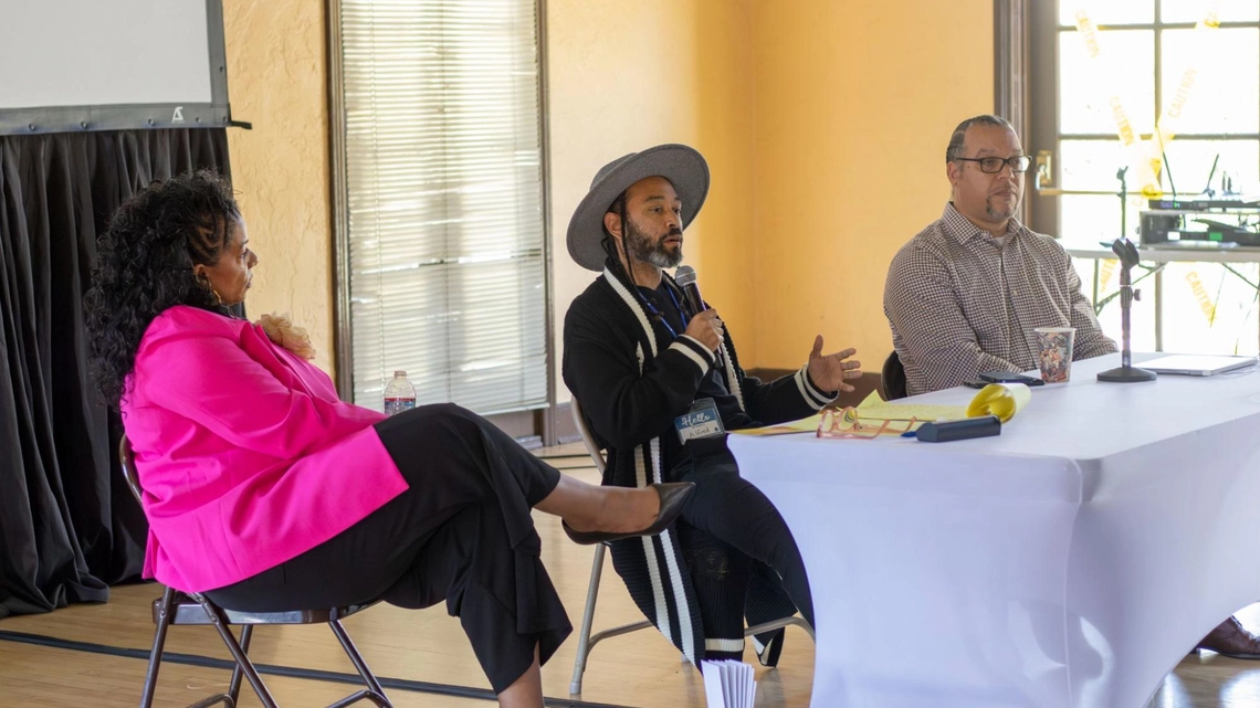 photos of presenters at Equity Training Summit