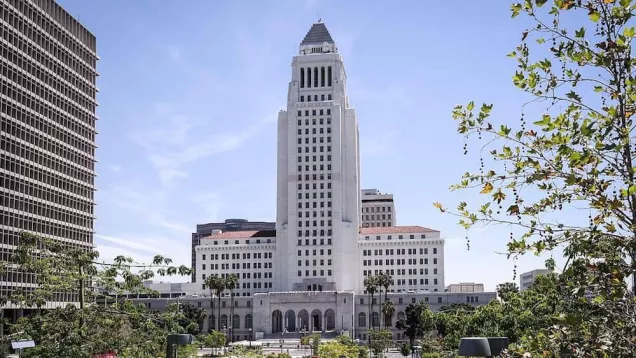Image of the LA City Hall Building