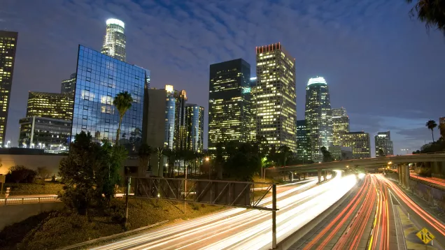 bigstock-Los-Angeles-Skyline-And-Freewa-4583042.jpg Los Angeles Skyline and Freeway