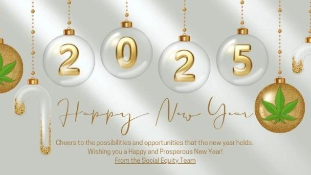 Happy New Year! Cheers to the possibilities and opportunities that the new year holds. The Social Equity Team wishes you a happy and prosperous new year.