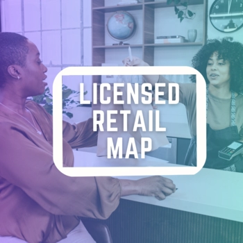 Licensed Retail Map
